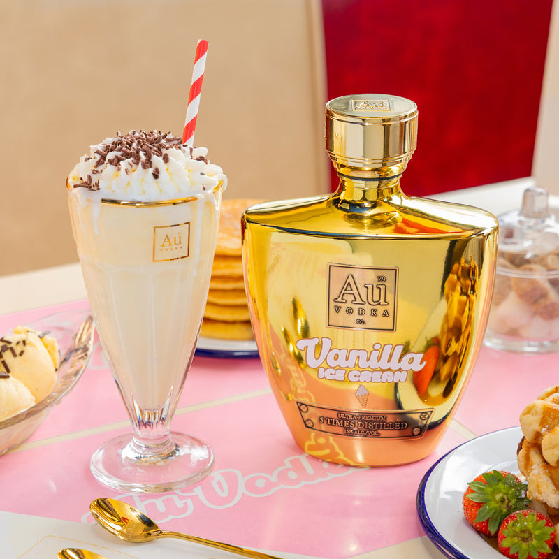 Au Vodka Vanilla Ice Cream 70cl